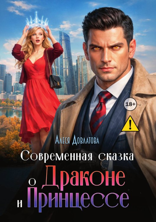 Обложка книги «Современная сказка о Драконе и Принцессе» — Алеся Довлатова, ISBN 9785521994533