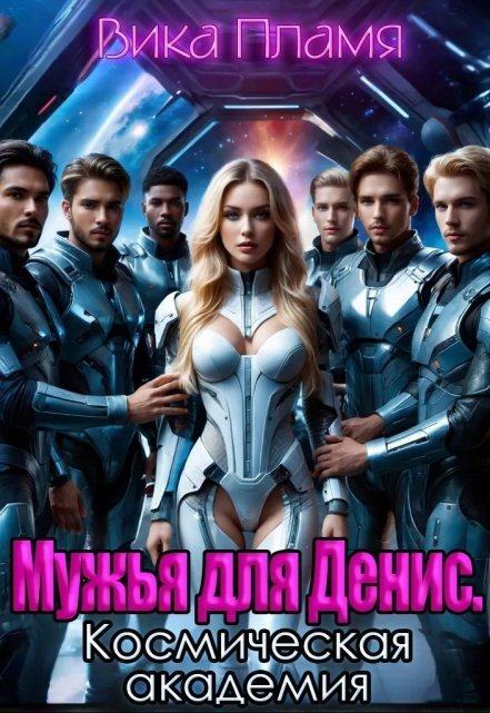 Обложка книги «Мужья для Денис. Космическая академия» — Вика Пламя, ISBN 9785524024602
