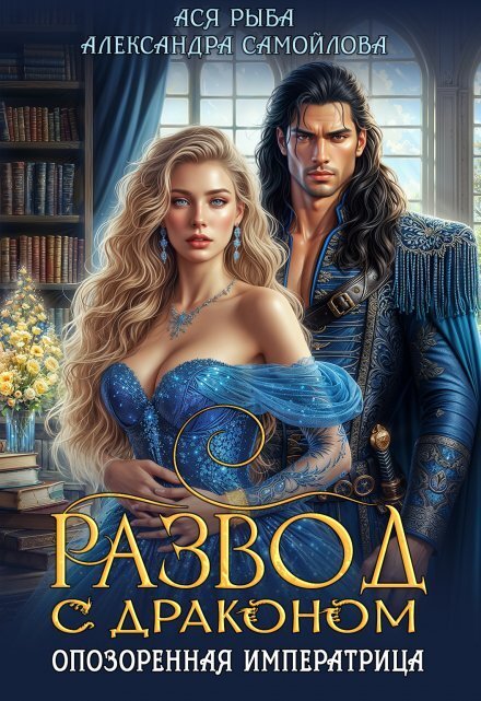 Обложка книги «Развод с драконом. Опозоренная императрица» — Ася Рыба; Александра Самойлова, ISBN 9785524049414