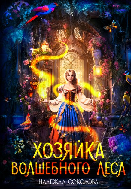 Обложка книги «Хозяйка волшебного леса» — Надежда Соколова, ISBN 9785524062970