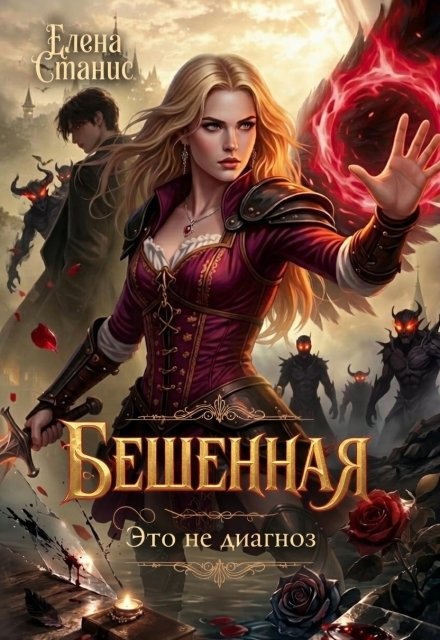 Обложка книги «Бешенная - это не диагноз» — Елена Станис, ISBN 9785524015075