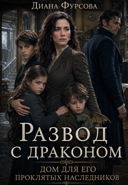 Обложка книги «Развод с драконом. Дом для его проклятых наследников» — Диана Фурсова, ISBN 9785524019363