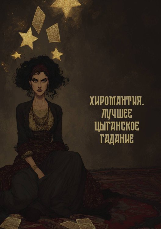 Обложка книги «Хиромантия  лучшее цыганское гадание» — -, ISBN 9785524017833