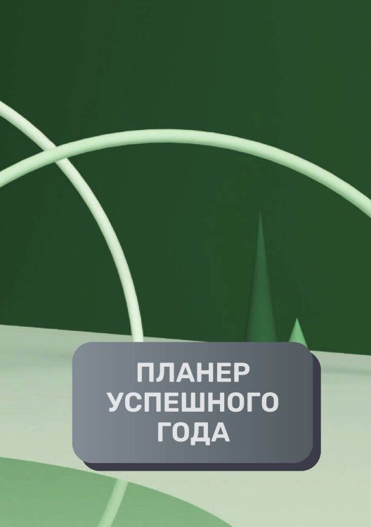Обложка книги «Планер успешного года» — автора нет, ISBN 9785521894802