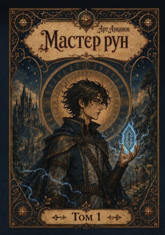 Обложка книги «Мастер рун» — Арканов Арт, ISBN 9785517142917