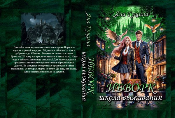 Обложка книги «Ибворк. Школа выживания. Книга 2» — Яна Гущина, ISBN 9785524057358