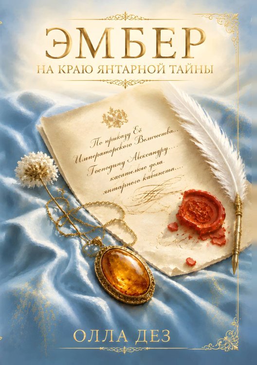 Обложка книги «Эмбер. На краю янтарной тайны» — Олла Дез, ISBN 9785524012708