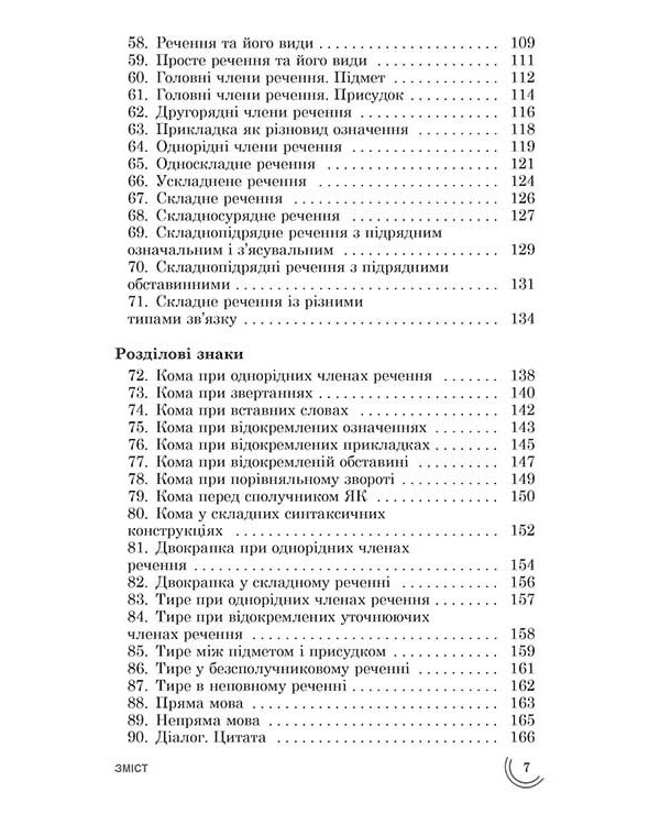 100 тем. Українська мова