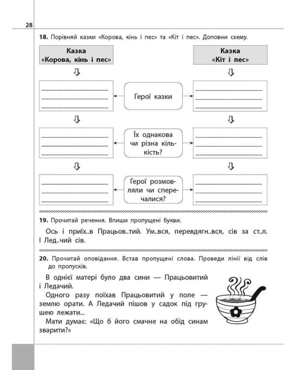 Читаємо, розуміємо, творимо. 2 клас, 4 рівень. Бабусині хитрощі