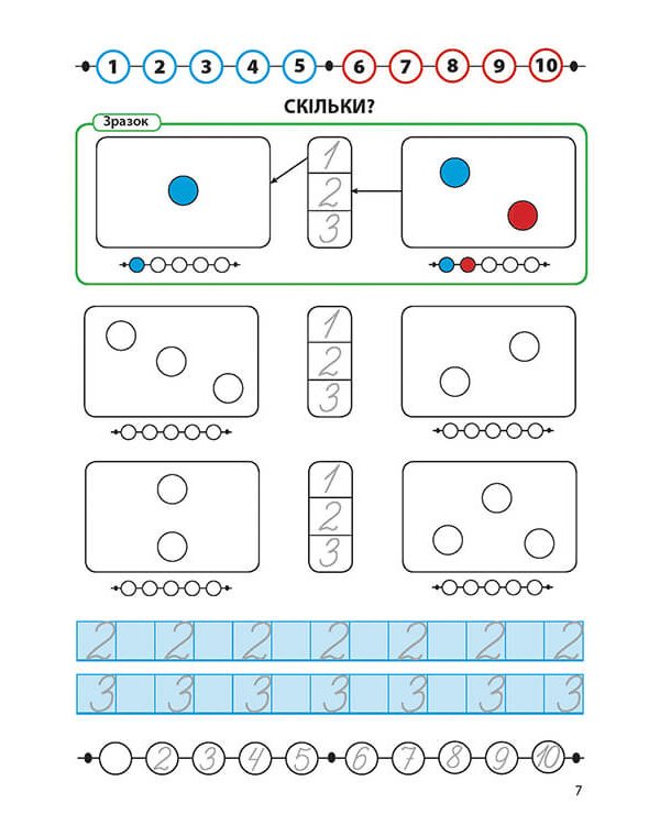 Когнітивний розвиток. Математика. Скільки? Більше. Менше
