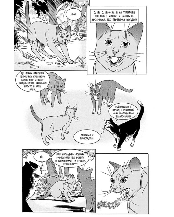 Коти-вояки. Манґа 7. Тигрозір і Саша. Повернення до Кланів