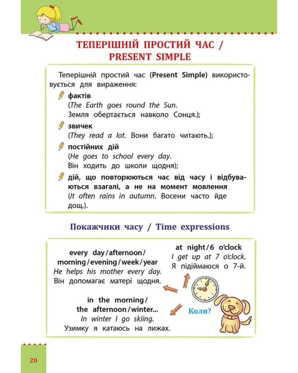 Наочний довідник. Англійська мова. 1–4 класи