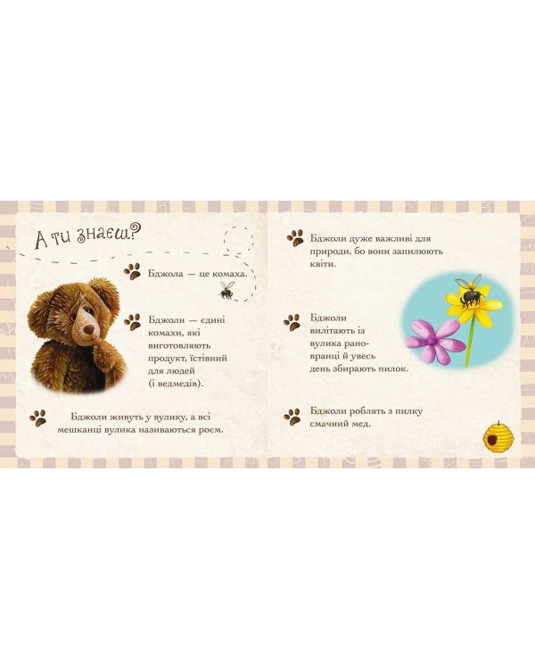 Пригоди ведмедика Меді. Гайда за бджілкою!