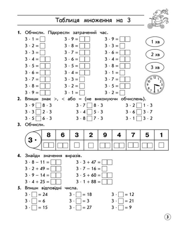 Тренажер. Комплексний з математики. 2 клас