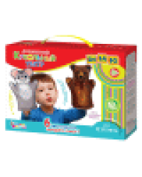 Домашний кукольный театр Теремок 6 кукол-перчаток