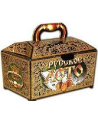 Лото русское картонный ларец