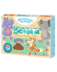 Игра магнитная Всякая всячина Зоопарк 6 зверей Магнитные истории