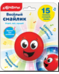 Веселый смайлик Красный