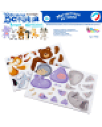 Игра магнитная Всякая всячина. Зоопарк 6 зверей Магнитные истории европодвес