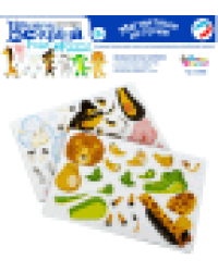 Игра магнитная Всякая всячина. Зоопарк 7 зверей. Магнитные истории европодвес