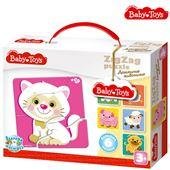 Пазлы ЗИГЗАГ Домашние животные 18 эл Baby Toys макси