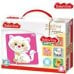 Пазлы ЗИГЗАГ Домашние животные 18 эл Baby Toys макси