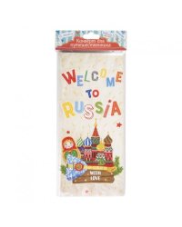 Конверт путешественника Красная площаль для документов, из ПВХ 20,5х22см арт.77116