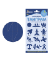 Игра магнитная головоломка ТАНГРАМ круг европодвес