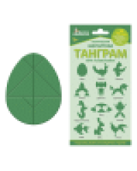 Игра магнитная головоломка ТАНГРАМ яйцо европодвес