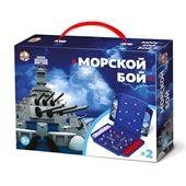 Обложка книги «Игра настольная Морской бой мини»