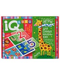 Пластиковое лото для малышей нов 4+ Счёт и фигуры. Подбери число