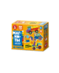 Магниты из гипса под роспись Строительная техника