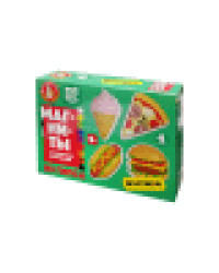 Магниты из гипса под роспись Фастфуд