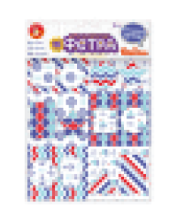 Игра на липучках из фетра Методика Сегена набор 3