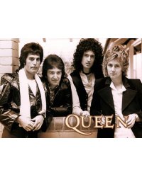 ПОСТЕР. Серия легенды рока. Queen 2. Формат А3