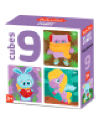Кубики пластмассовые Малышам 9 шт Baby Toys