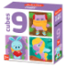 Кубики пластмассовые Малышам 9 шт Baby Toys