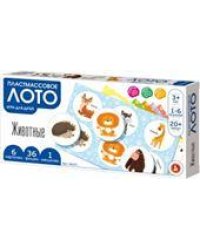 Лото пластмассовое Животные