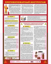 Противопожарный инструктаж. Наглядно-оформительский плакат.-М.:Проспект,2025.
