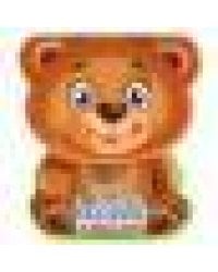 Лесные животные Степанов В.А. книга EVA с фиг. выр., такт. эл-т. 130x93мм 10стр Умка в кор.48шт