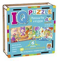 IQ Пазл деревянный.4+ Маленькая фея и её друзья