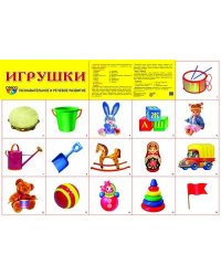 Демонстрационный плакат СУПЕР А2 Игрушки