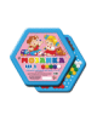 Мозаика шестигранная 145 эл шестигранная пласт.коробка