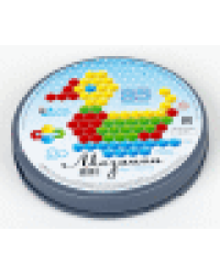 Мозаика шестигранная 85 эл круглая пласт.коробка