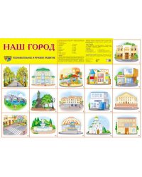 Демонстрационный плакат СУПЕР А2 Наш город