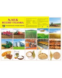 Демонстрационный плакат СУПЕР А2 Хлеб всему голова