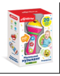 Микрофончик Маленький музыкант Розовый