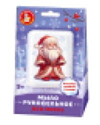 Набор для изготовления мыла. Рукодельное мыло с картинкой Дед Мороз