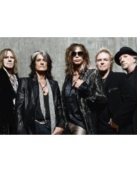 ПОСТЕР. Серия Звезды рока. Aerosmith. Формат А3.