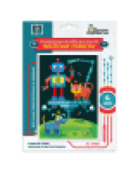 Набор для опытов Веселые роботы открытка формат А6